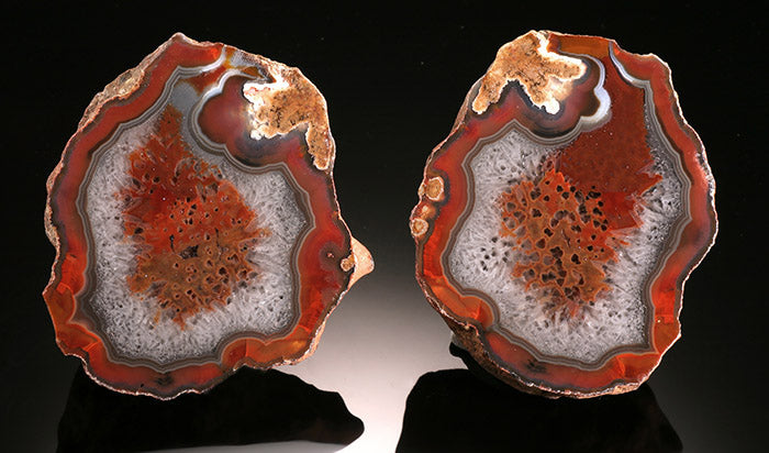 Condor Agate Pair