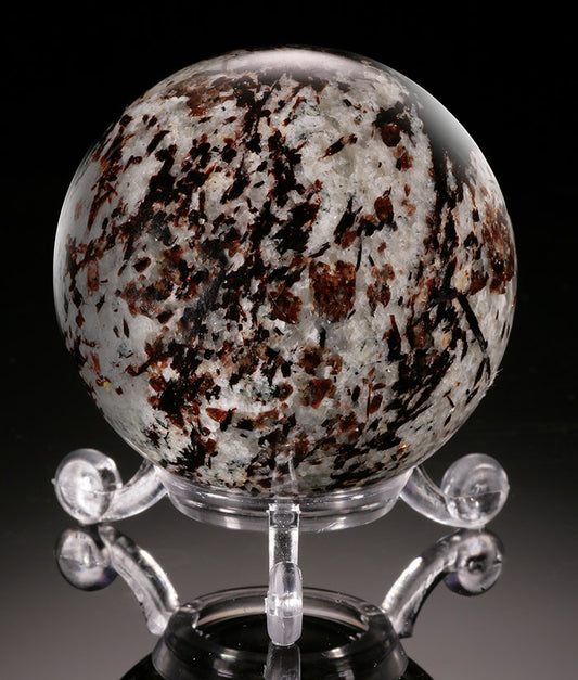 Astrophyllite Sphere (with stand)
