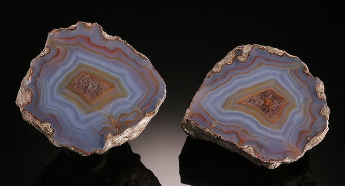 Condor Agate Pair- Argentina