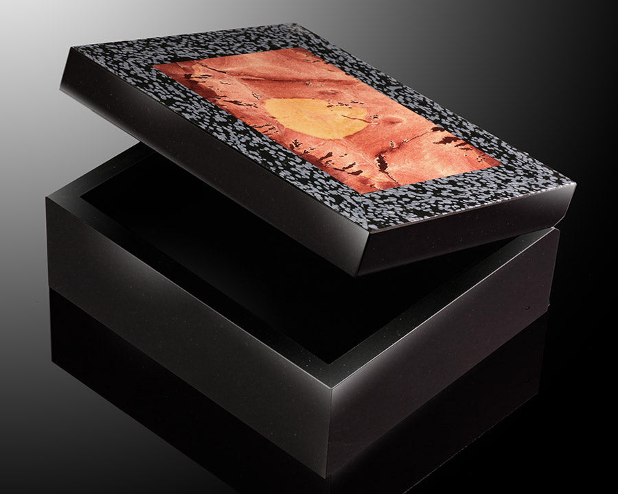 Jasper & Obsidian Gem Box