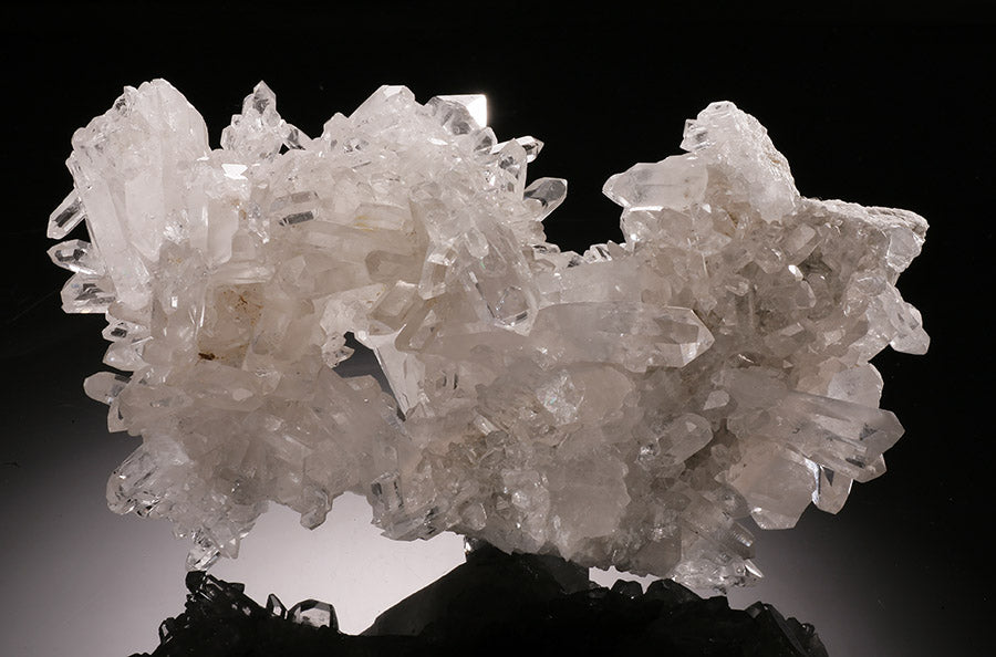 7-1/2" Quartz Cluster, Brazil (with stand)
