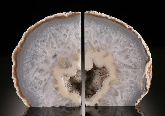 Agate Bookends