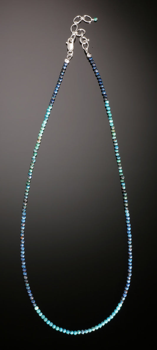 Chrysocolla Micro-Bead Necklace