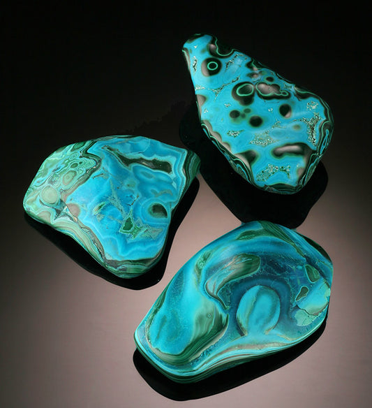 Small Chrysocolla Slabs (Best Available)