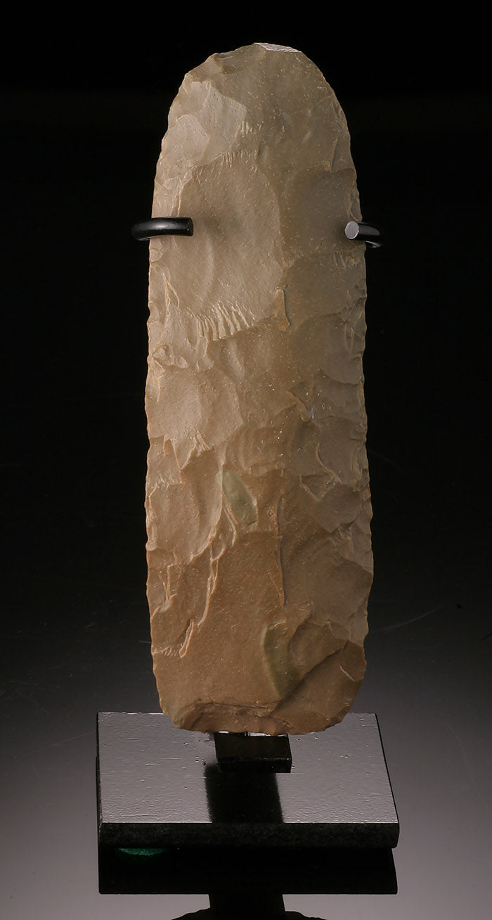 4-1/2" Neolithic Axe, Green Jasper