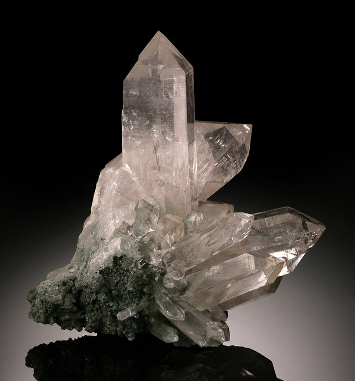 Himalayan Quartz/Chlorite Cluster