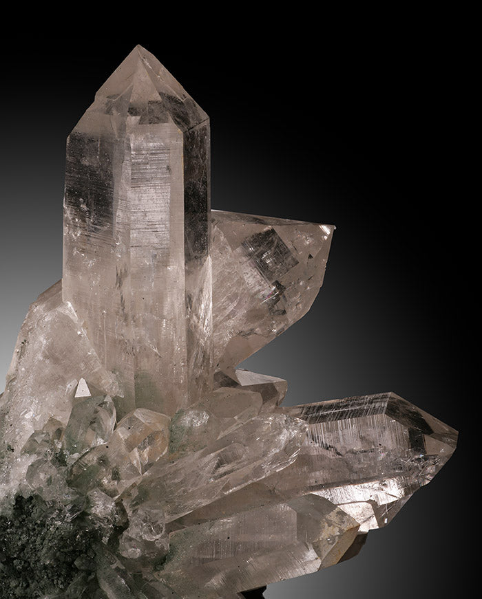 Himalayan Quartz/Chlorite Cluster