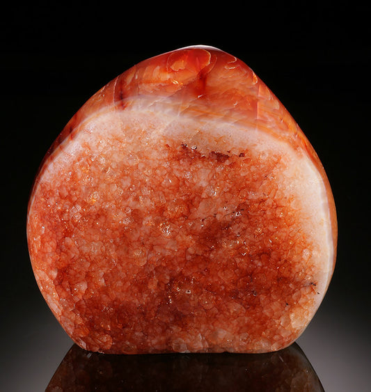 6-1/2" Base-Cut Carnelian