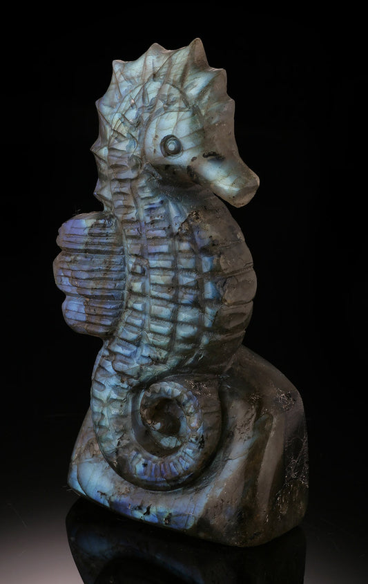 Labradorite Seahorse
