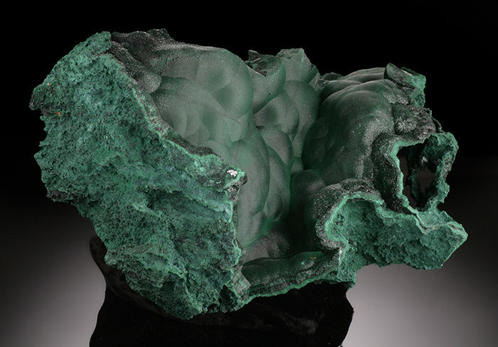 Druzy & Velvet Malachite Specimen
