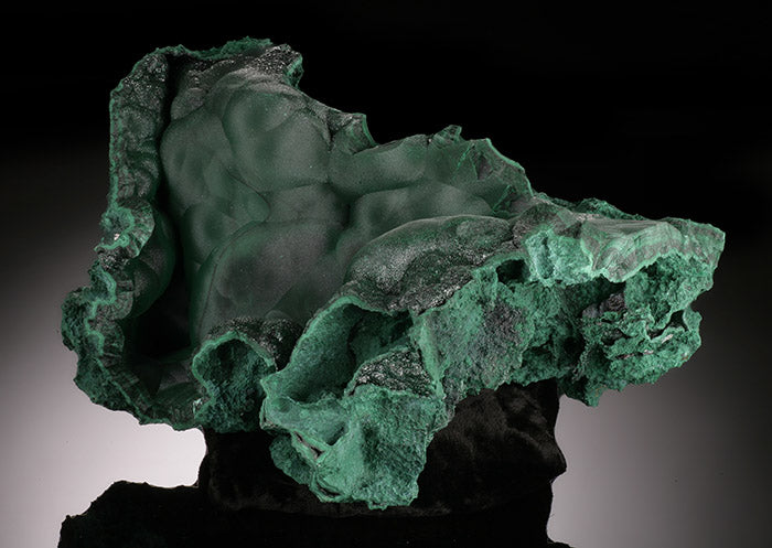 Druzy & Velvet Malachite Specimen