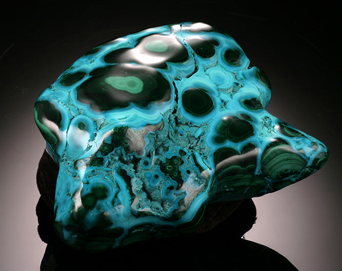 3-3/4" Chrysocolla/Malachite