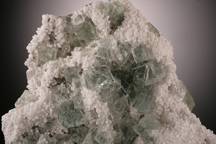 Fluorite w/ Milky Quartz