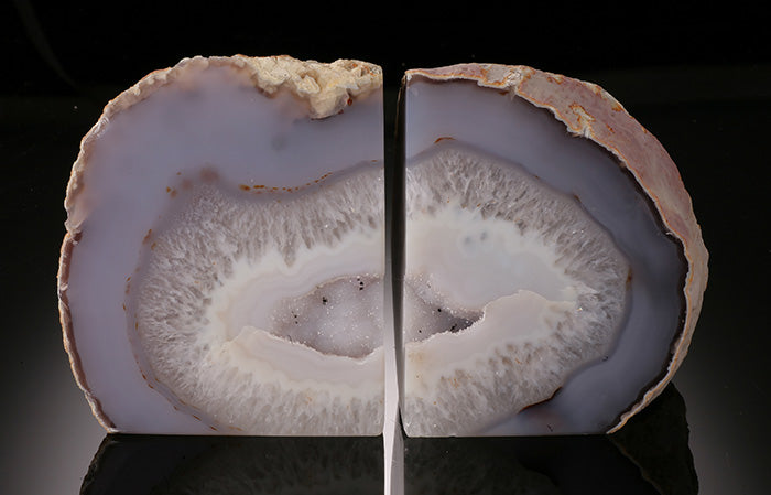 Agate Bookends