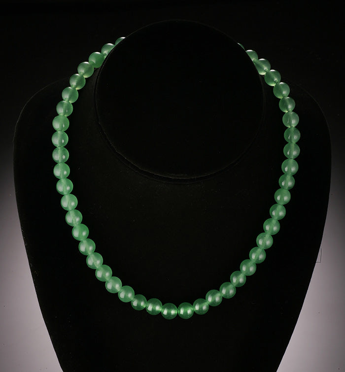 Aventurine Bead Necklace-8mm