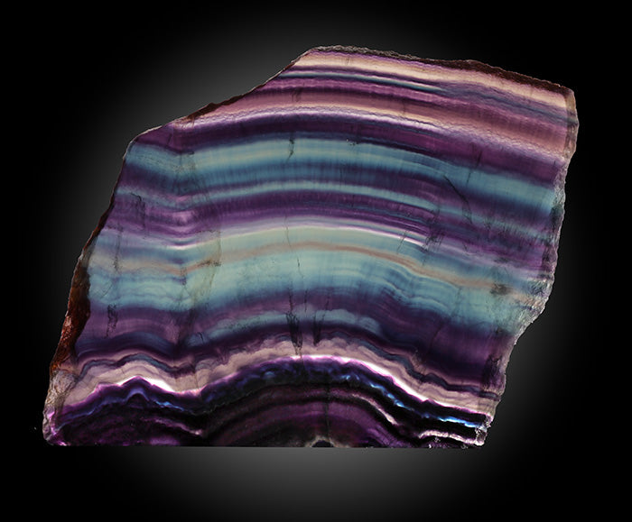 Polished Fluorite Slab