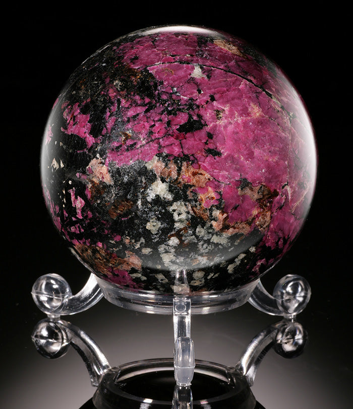 Eudialyte Sphere (with stand)