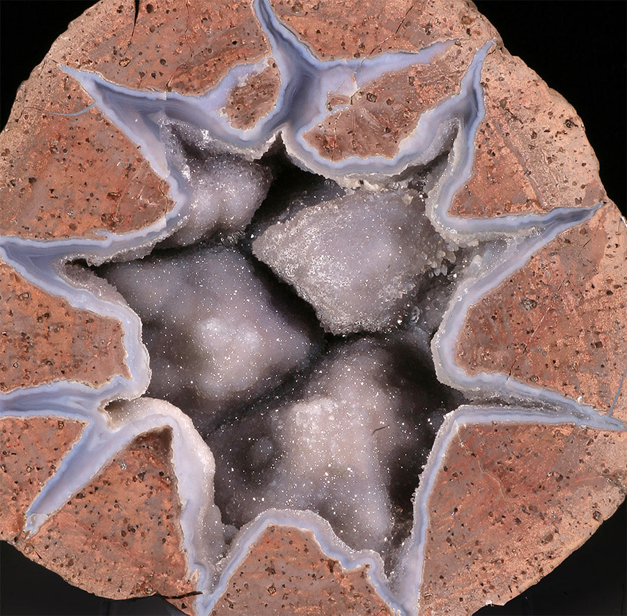 Dugway Geode Half - Utah (with stand)