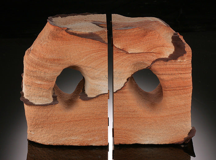 7" Sandstone Bookends