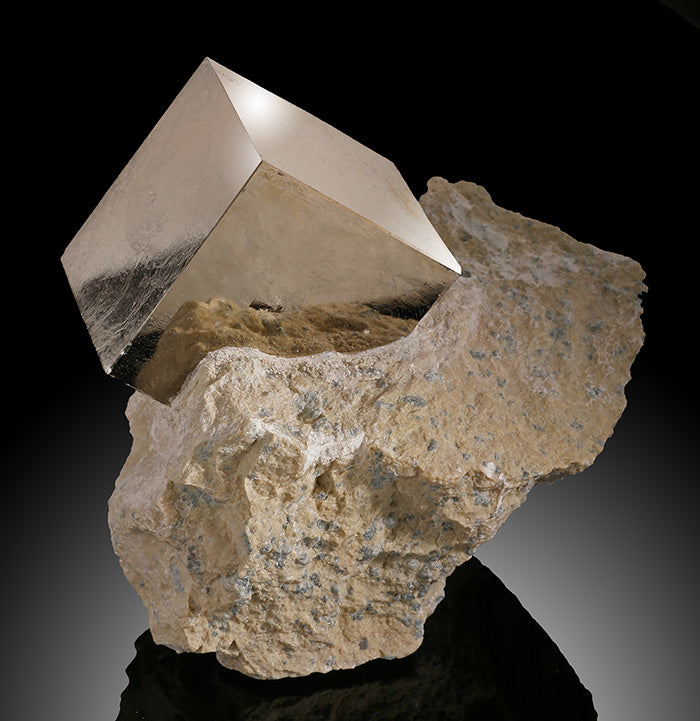 Natural Pyrite Cube, Spain