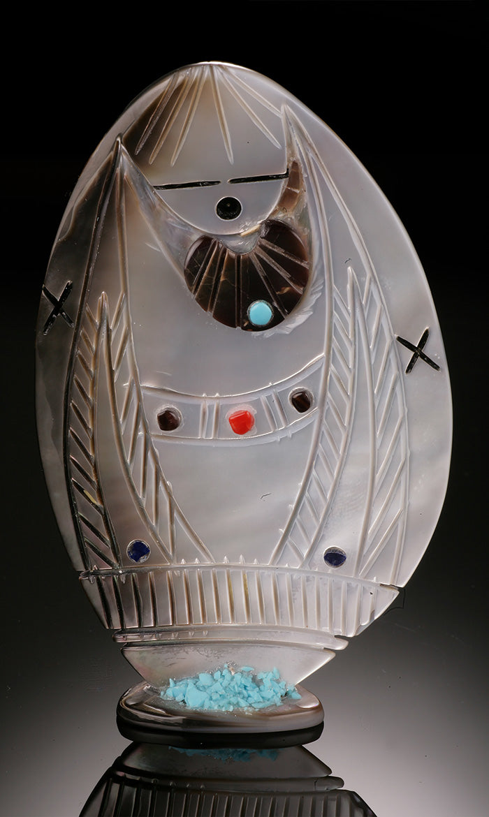 Double Sided Zuni Corn Maiden - Vickie Quandelacy