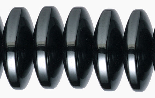 Hematite Saucer Beads