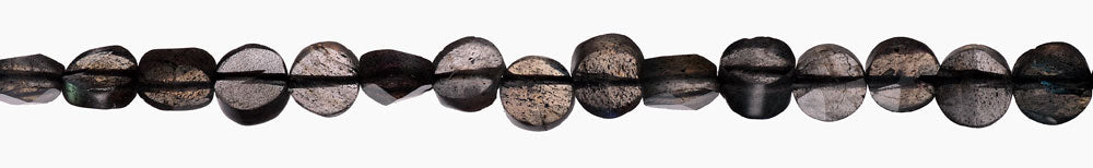 Labradorite Coin Beads