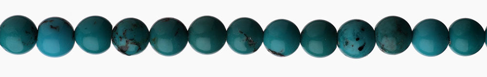 5mm Turquoise Round Beads