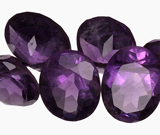 Drilled Gemstone - Amethyst