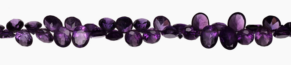 Drilled Gemstone - Amethyst
