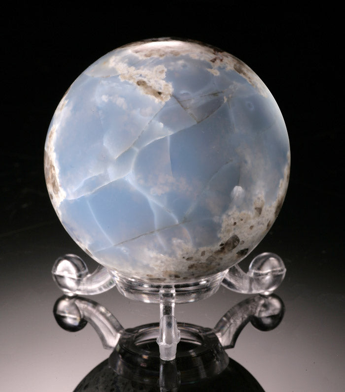 Oregon Blue Opal Sphere (with stand)