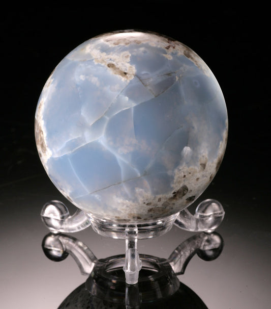 Oregon Blue Opal Sphere (with stand)