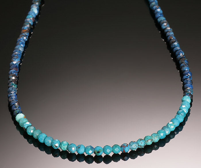 Chrysocolla Micro-Bead Necklace