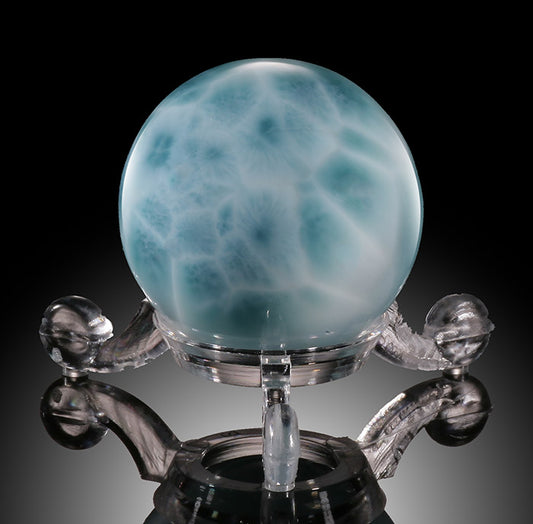Larimar Sphere (with stand)