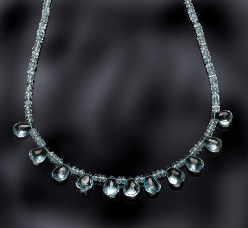 Blue Topaz Necklace