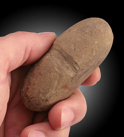 Rare Indian Tie On Bannerstone