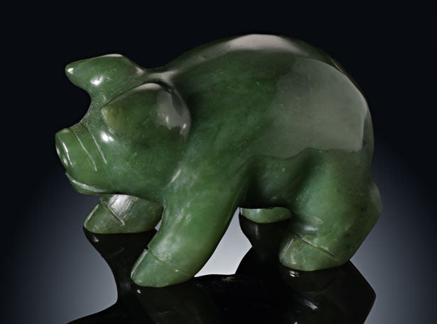 Jade Pig Miniature
