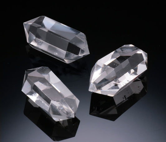 Double Terminated Quartz Points