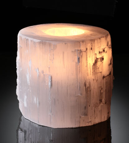 Selenite Candleholders