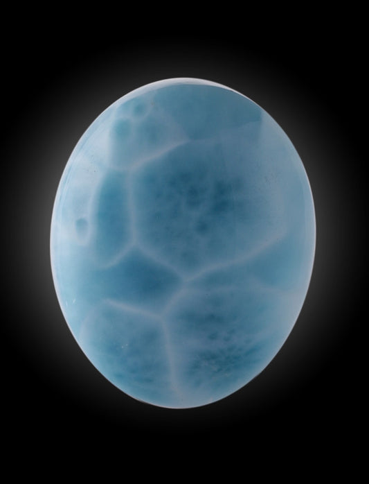 AA Quality Oval Larimar Cab