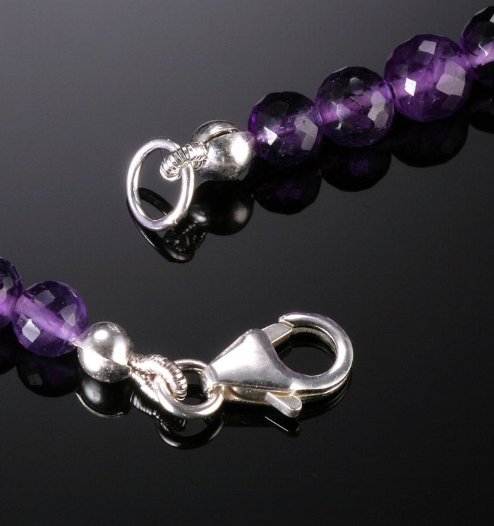 Facetted Amethyst Necklace