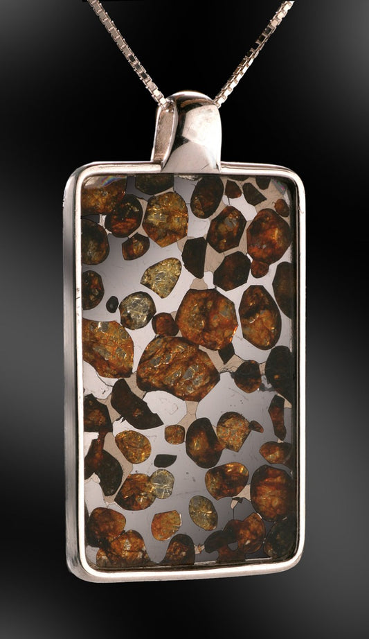 Sericho Meteorite Pendant (with chain)