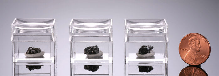 Nantan Meteorite in Magnifying Box