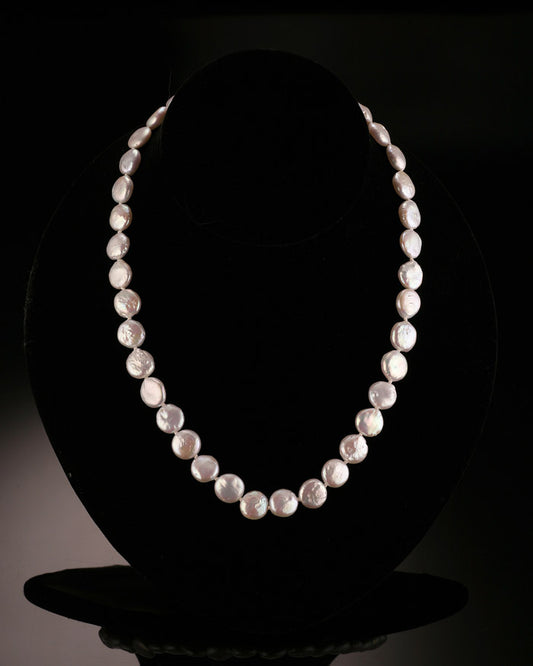 Coin Pearl Necklace