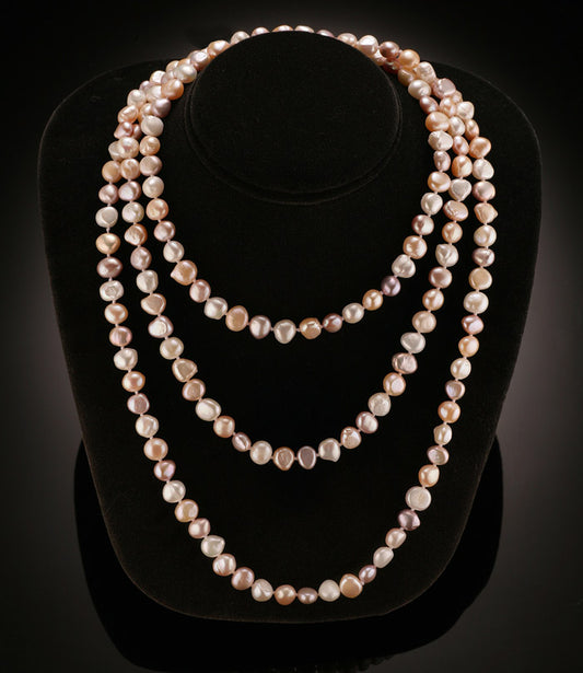 60" Pearl Necklace