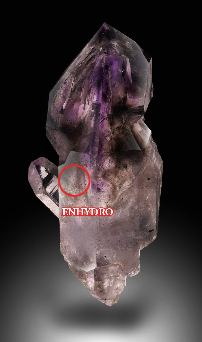 Brandberg Scepter with TWO Enhydros!