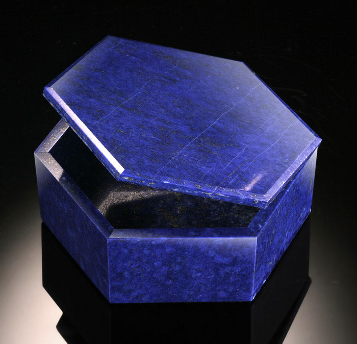 Lapis Lazuli Hinged Box