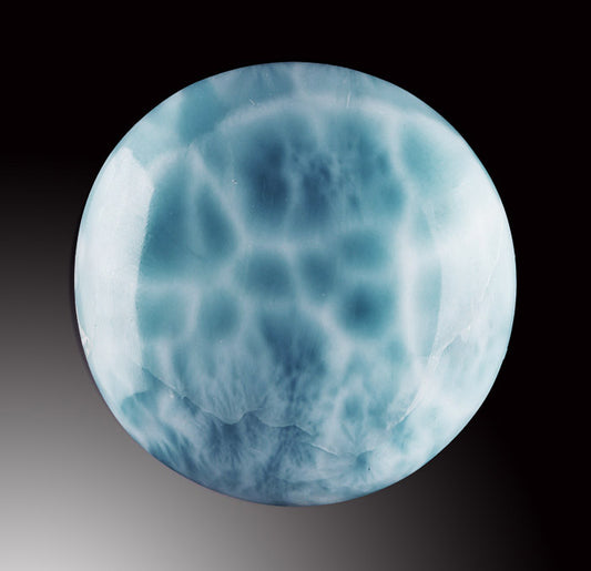 Round Larimar Cabochon