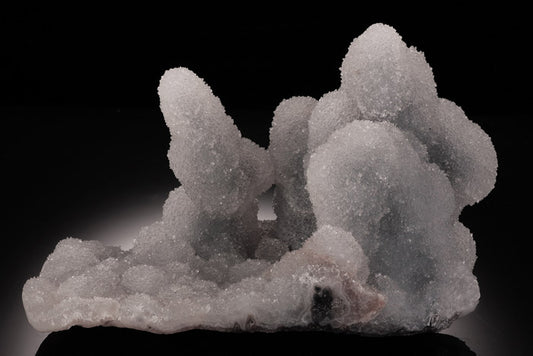 Quartz on Chalcedony