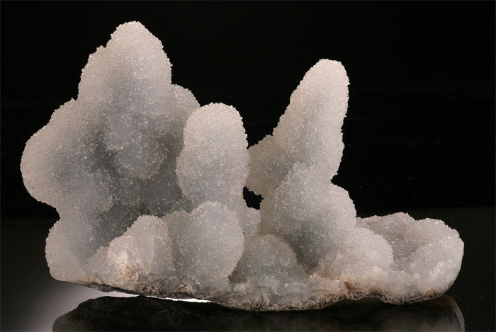 Quartz on Chalcedony